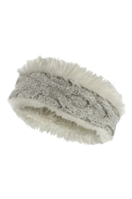 Load image into Gallery viewer, lusciousscarves wool head band Pachamama Chamonix Fur Headband

