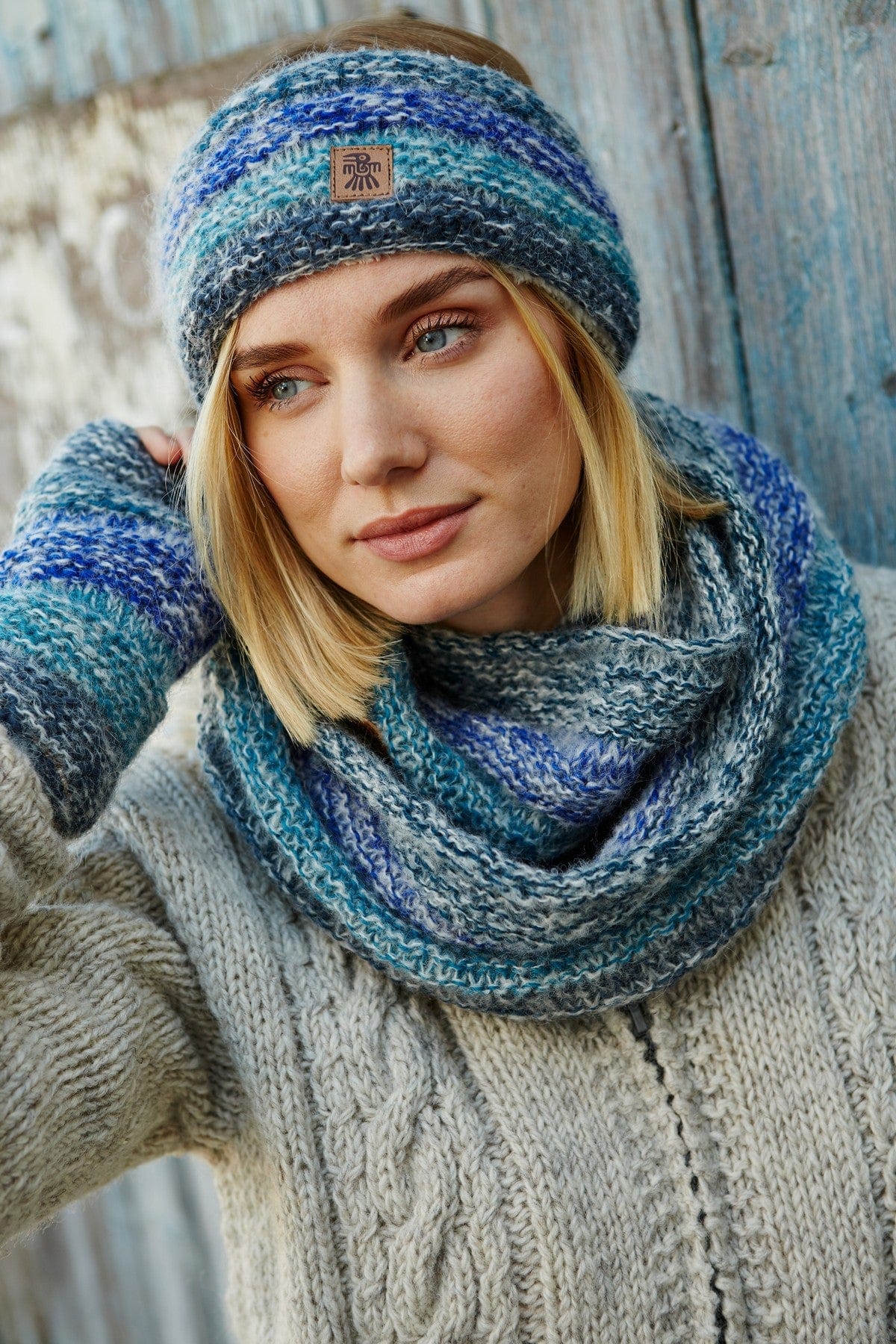Wool sales head wrap