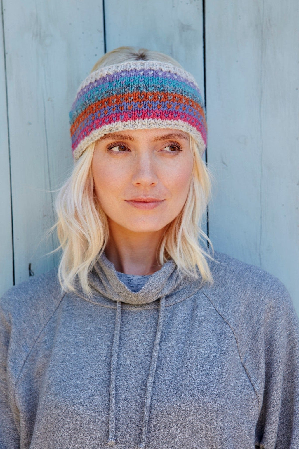 lusciousscarves wool head band Pachamama Villarica Headband