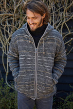 Load image into Gallery viewer, lusciousscarves wool hoody Pachamama Santiago Hoody 1ply
