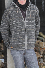 Load image into Gallery viewer, lusciousscarves wool hoody Pachamama Santiago Hoody 1ply

