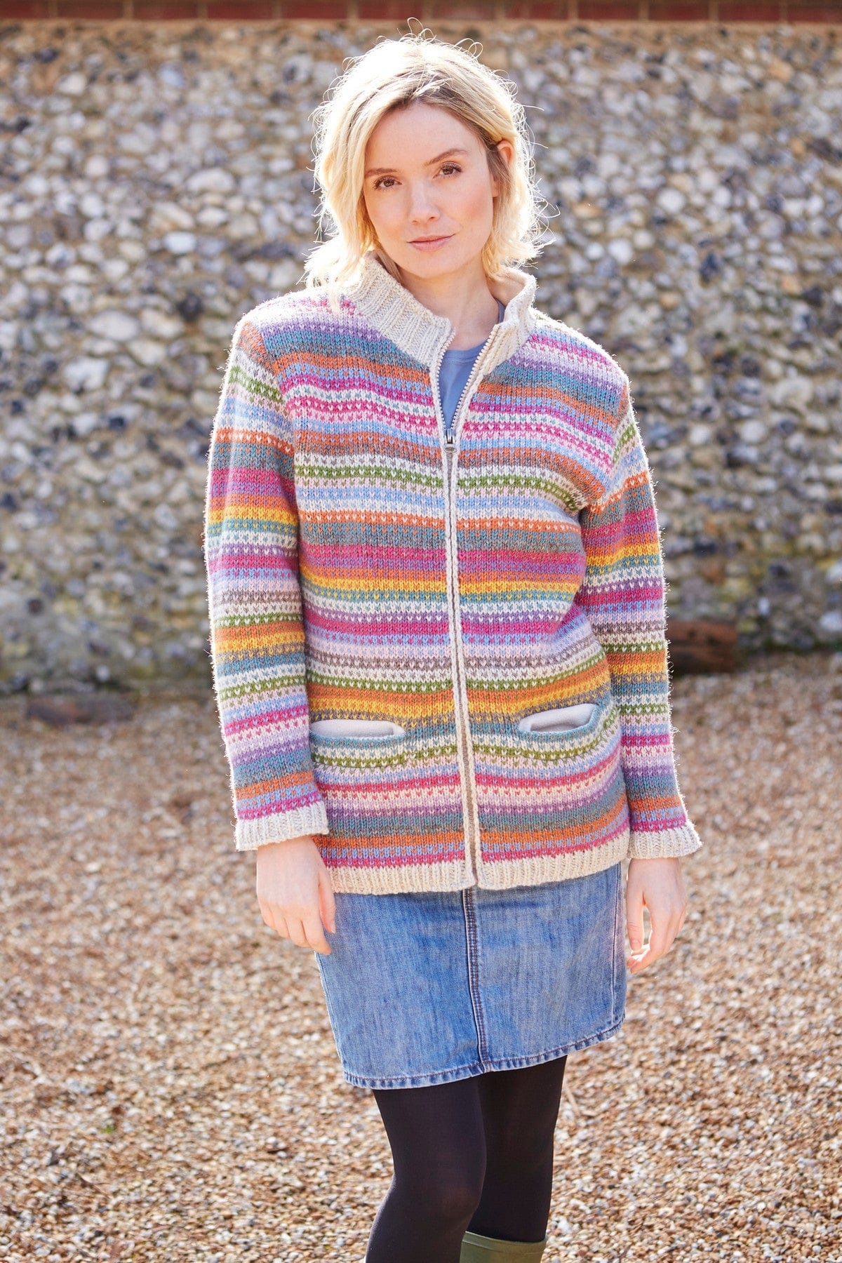 lusciousscarves wool jacket Pachamama Villarica Jacket