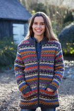Load image into Gallery viewer, lusciousscarves wool jacket small Pachamama Elveden Lined Jacket
