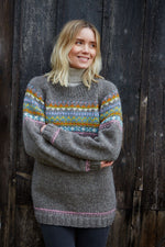 Load image into Gallery viewer, lusciousscarves wool jumpers large Pachamama Braemar Sweater
