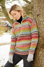 Load image into Gallery viewer, lusciousscarves wool jumpers Pachamama Hoxton Half Zip
