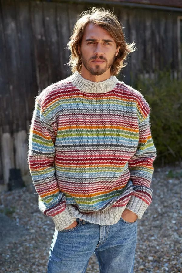 lusciousscarves wool jumpers Pachamama Hoxton Sweater Womens / Mens Handknitted