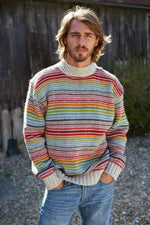 Load image into Gallery viewer, lusciousscarves wool jumpers Pachamama Hoxton Sweater Womens / Mens Handknitted
