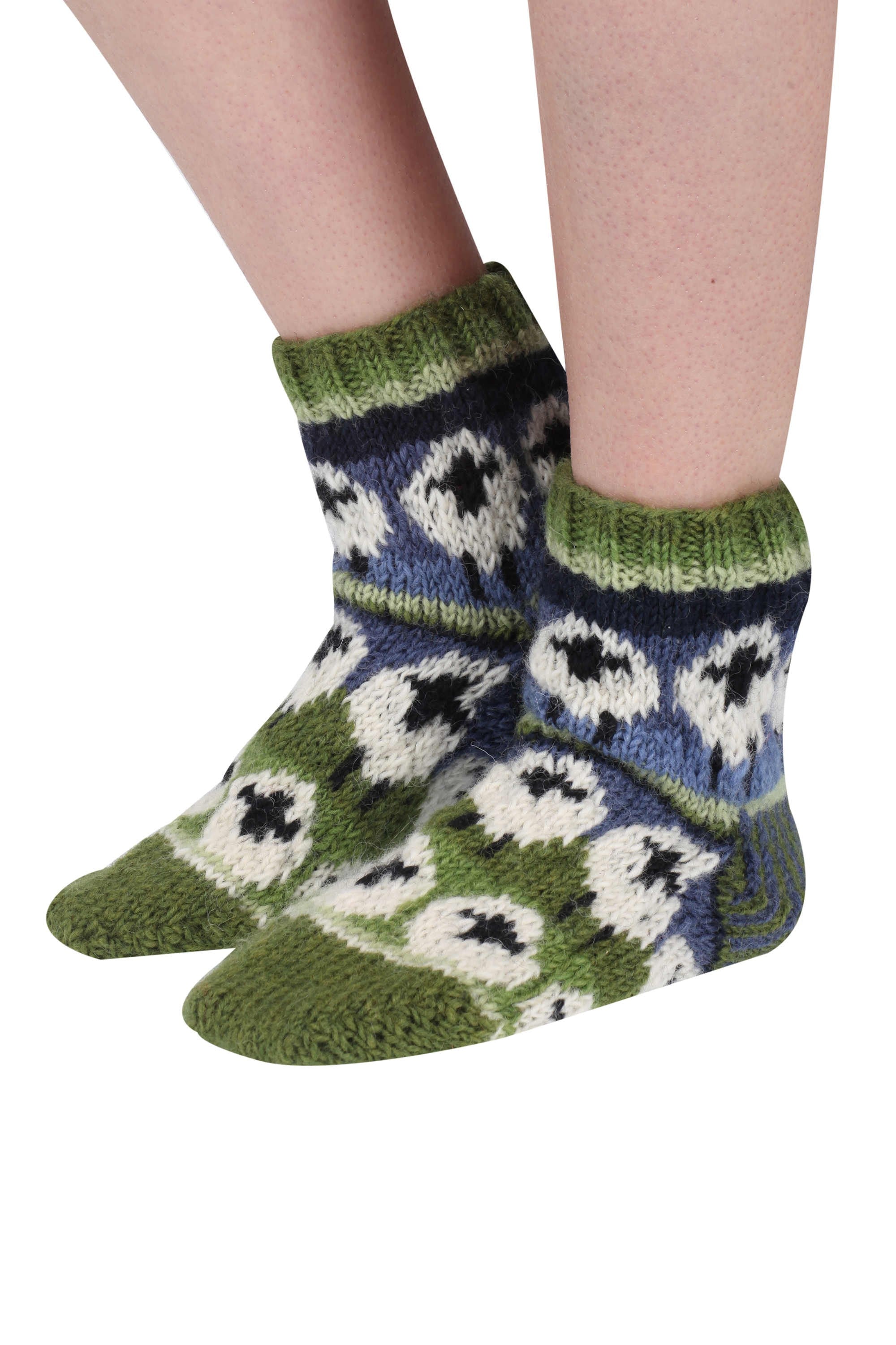 Pachamama Flock Of Sheep Sofa Socks Womens – lusciousscarves