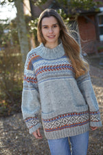 Load image into Gallery viewer, lusciousscarves wool sweater Small Pachamama Tikal Sweater
