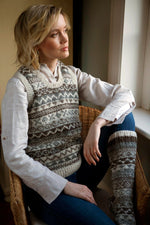 Load image into Gallery viewer, lusciousscarves wool tank top Pachamama Finisterre Tank Top Natural
