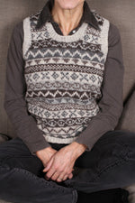 Load image into Gallery viewer, lusciousscarves wool tank top small Pachamama Finisterre Tank Top Natural
