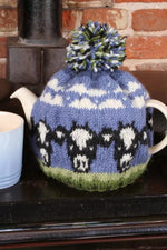 Load image into Gallery viewer, lusciousscarves wool tea cosy Pachamama Dairy Cow Tea Cosy
