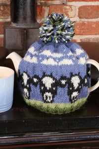 lusciousscarves wool tea cosy Pachamama Dairy Cow Tea Cosy