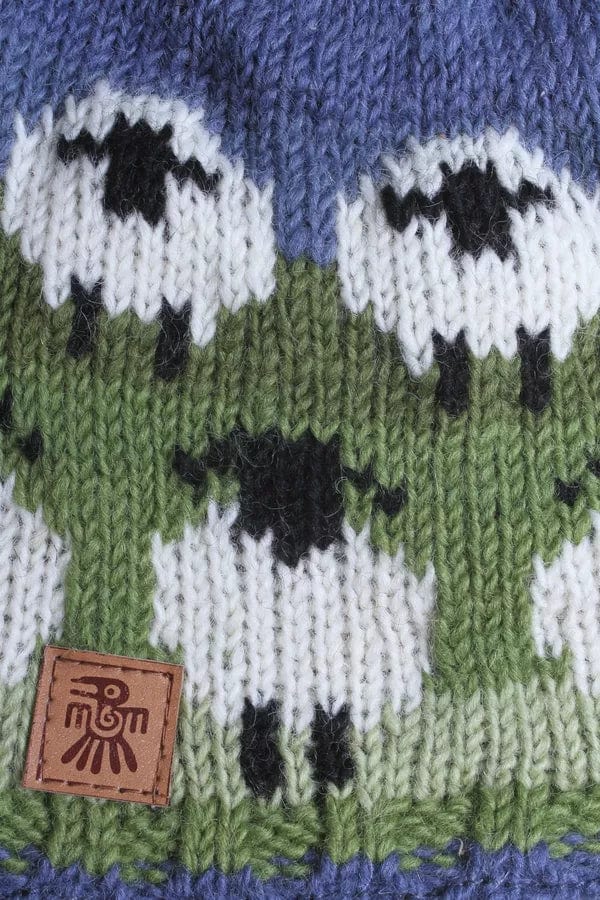 lusciousscarves wool tea cosy Pachamama Flock Of Sheep Tea Cosy