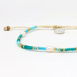 Load image into Gallery viewer, Pineapple Island Bracelets Pineapple Island Giada Cinta Pearl Beaded Surf Bracelet
