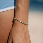 Load image into Gallery viewer, Pineapple Island Bracelets Pineapple Island Giada Cinta Pearl Beaded Surf Bracelet
