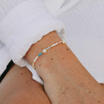 Load image into Gallery viewer, Pineapple Island Bracelets Pineapple Island Horison Light Beaded Bracelet
