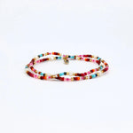 Load image into Gallery viewer, Pineapple Island Bracelets Pineapple Island Merah Dainty Beaded Bracelet
