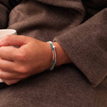 Load image into Gallery viewer, Pineapple Island Bracelets Pineapple Island Zermatt Blue Beaded Bracelet
