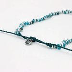 Load image into Gallery viewer, Pineapple Island necklace Pineapple Island Troca Shell Necklace in Turquoise / White
