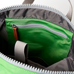 Load image into Gallery viewer, Roka Backpacks Roka Canfield Roll Top Backpack in Online Lime
