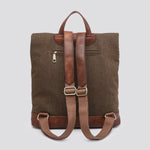 Load image into Gallery viewer, lusciousscarves Backpacks Tweed Backpack Rucksack.
