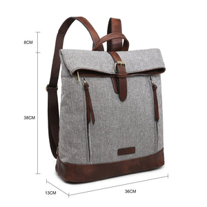 lusciousscarves Backpacks Tweed Backpack Rucksack.