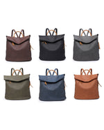 Load image into Gallery viewer, lusciousscarves Backpacks Woven Design Faux Vegan Leather Backpack
