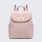 Load image into Gallery viewer, lusciousscarves Handbags Pale Pink Vegan Leather Rucksack Backpack
