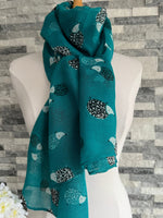 Load image into Gallery viewer, lusciousscarves Scarves Turquoise Hedgehog Scarf
